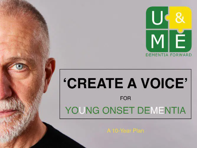 Poster for Young Onset Dementia Awareness Day
