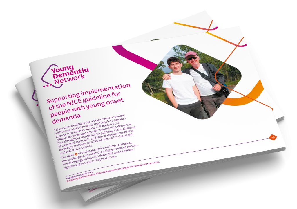 Supporting Implementation Of The NICE Guideline For Young Onset 